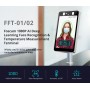 Foscam FFT Sistema de reconocimiento facial y control de temperatura