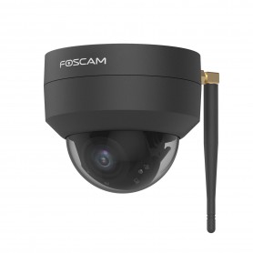 Foscam D4Z Cámara IP 4.0Mpx- Negra, slot Micro SD, Zoom x4, visión nocturna, WiFi