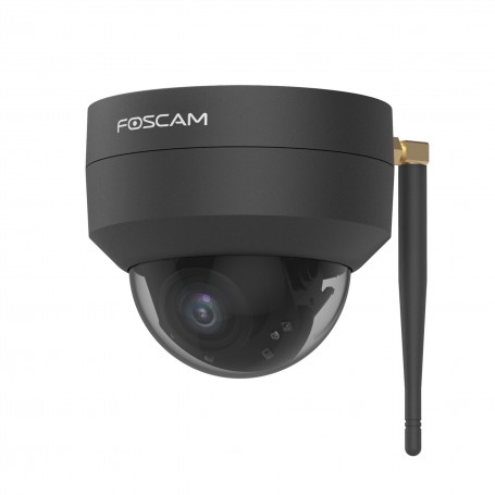Foscam D4Z Cámara IP 4.0Mpx- Negra, slot Micro SD, Zoom x4, visión nocturna, WiFi