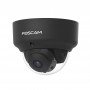 FOSCAM D2EP - Cámara IP POE antivandálica IK10, slot Micro SD,2,0Mpx HD 1080p, AI Detección Humana Negra