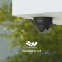 FOSCAM D2EP - Cámara IP POE antivandálica IK10, slot Micro SD,2,0Mpx HD 1080p, AI Detección Humana Negra