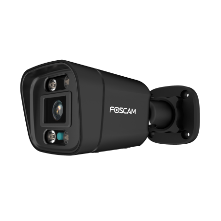 Foscam V5EP Cámara IP - PoE  -  5 Mpx, Exterior con focos y Sirena, Audio bidireccional, Negra