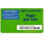 TARJETA SIM DIYTECH MOBILE TARIFA PAGO POR USO .SOLO POR 1€/ MES