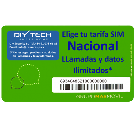 TARIFA MÓVIL NACIONAL CON LLAMADAS Y DATOS ILIMITADOS*