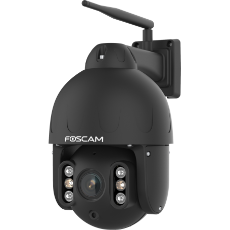Foscam SD8P Cámara IP 8.0Mpx, WIFI, slot Micro SD, Zoom x4 - Visión nocturna hasta 50m. Auto-Tracking. Negra