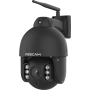 Foscam SD8P Cámara IP 8.0Mpx, WIFI, slot Micro SD, Zoom x4 - Visión nocturna hasta 50m. Auto-Tracking. Negra
