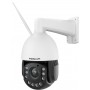 Foscam Cámara IP SD4H 4K. zoom x18 Compatible ONVIF, Negra.