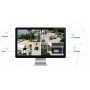 KIT FOSCAM FN8108W-B4-1T NRV WIFI 2K/3MP , 8CH, DETECCION HUMANA, PLUG & PLAY