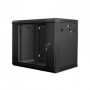 Armario Lanberg 9U 600x450x507 auto ensamblado Rack 19", hasta 60 kg negro