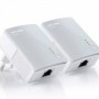 Pack x2 adaptadores de red linea electrica 500mbps PowerLine TP-LINK TL-PA4010kit
