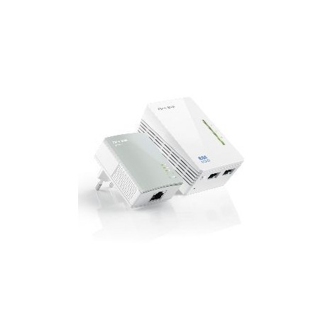 Pack 1 adaptador de red WIFI +1 normal 500mbps linea electrica Powerline TP-LINK TL-WPA4220KIT