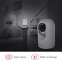 Foscam R8M 8Mpx P/T WiFi dual con visión nocturna, detección de movimiento por Radar.