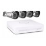 Kit FOSCAM FN3108E-4B-1T, POE Estándar ampliable 8ch, incluye 4 cámaras IP Bullet 720p 1,0Mpx, Grabador, Disco 1T