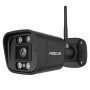 Foscam V5P WIFI Cámara IP - 5 Mpx, Exterior con focos y Sirena, Audio bidireccional, Negra