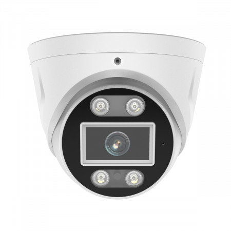 Foscam T8EP Cámara IP - PoE  - 8 Mpx, Exterior con focos y Sirena, Audio bidirecional, Blanca