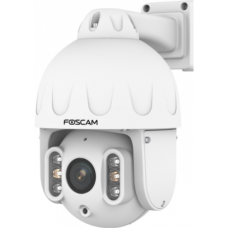 Foscam SD8EP Cámara IP 8.0Mpx-POE ,slot Micro SD, Zoom x4 - Visión nocturna hasta 50m. Auto-Tracking. Blanca