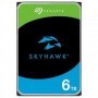 Disco duro interno HDD Seagate skyhawk 6TB 3.5" Sata 6Gb/s