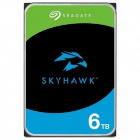 Disco duro interno HDD Seagate skyhawk 6TB 3.5" Sata 6Gb/s