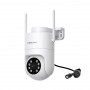 Foscam PD8 Cámara IP WIFI Dual band ,4K/8.0Mpx- Cámara de videovigilancia ,Seguimiento automático
